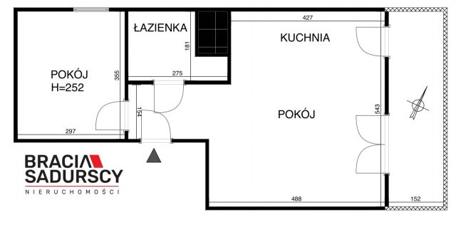 Mieszkanie 2-pokojowe Kraków Podgórze Duchackie, ul. Kordiana. Zdjęcie 15