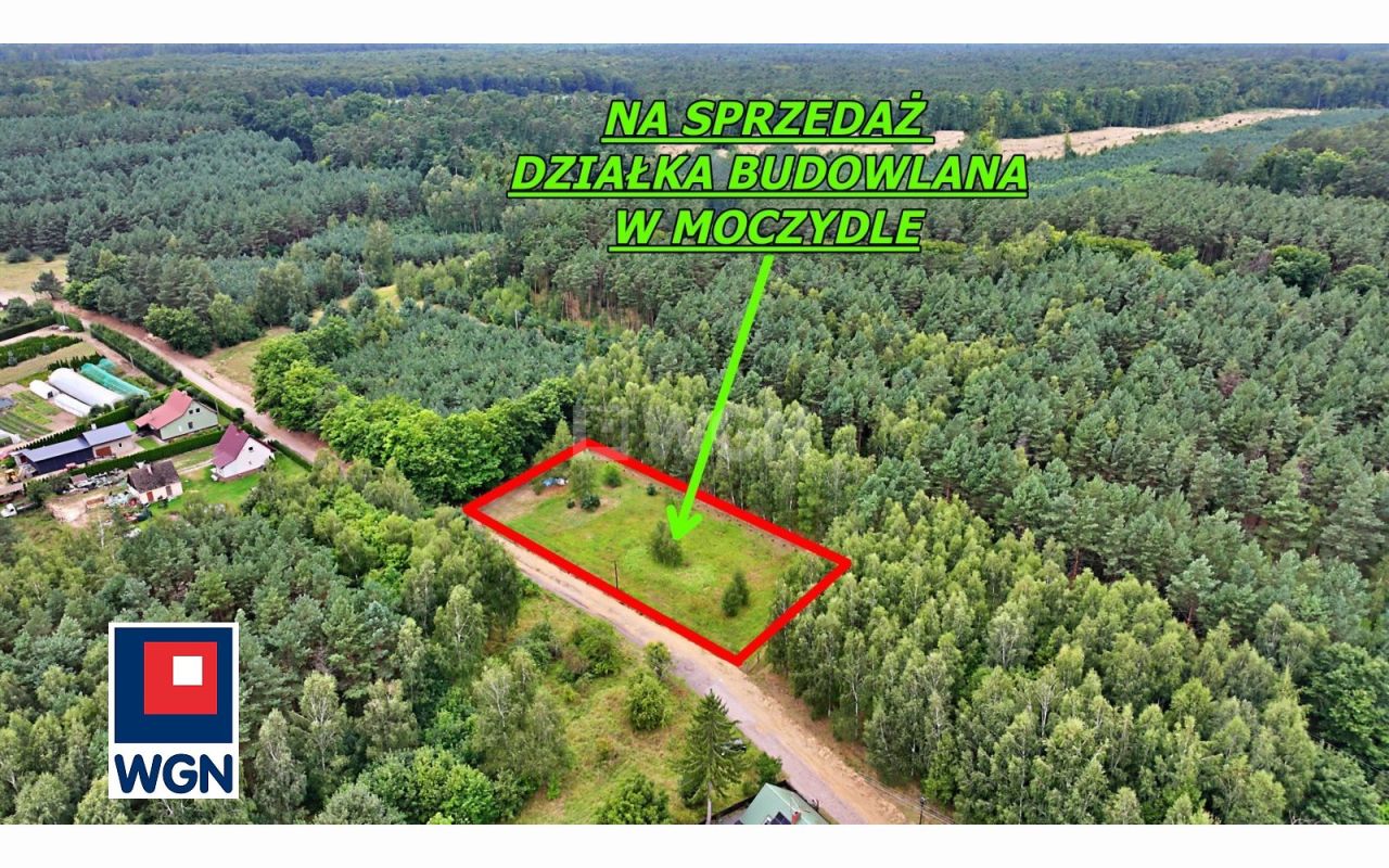 Działka budowlana Moczydło. Zdjęcie 1