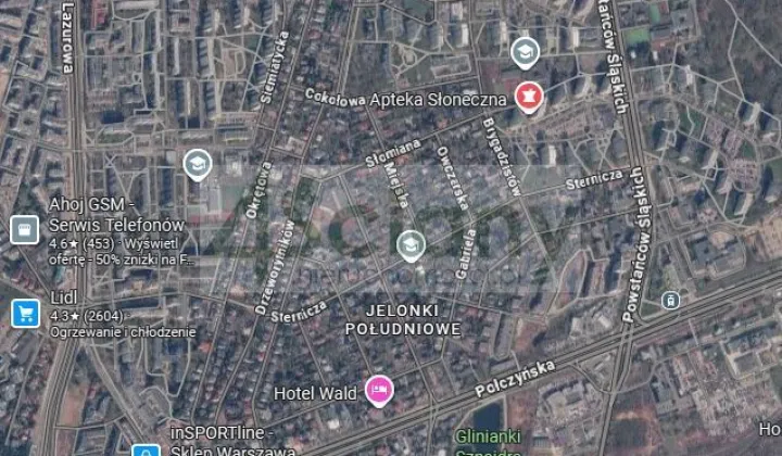 Działka budowlana Warszawa Bemowo