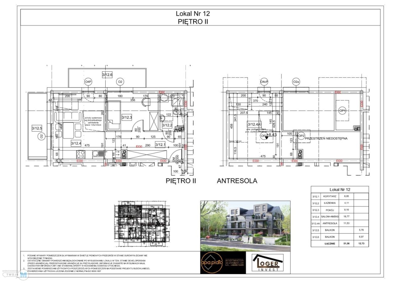 Mieszkanie 2-pokojowe Kielce Pod Telegrafem. Zdjęcie 3