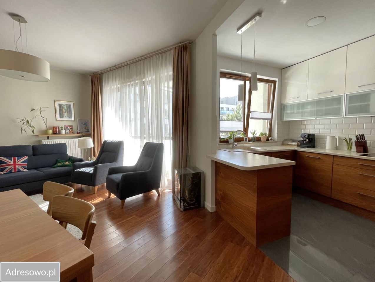 Mieszkanie 3-pokojowe Warszawa Wilanów, al. Rzeczypospolitej. Zdjęcie 3