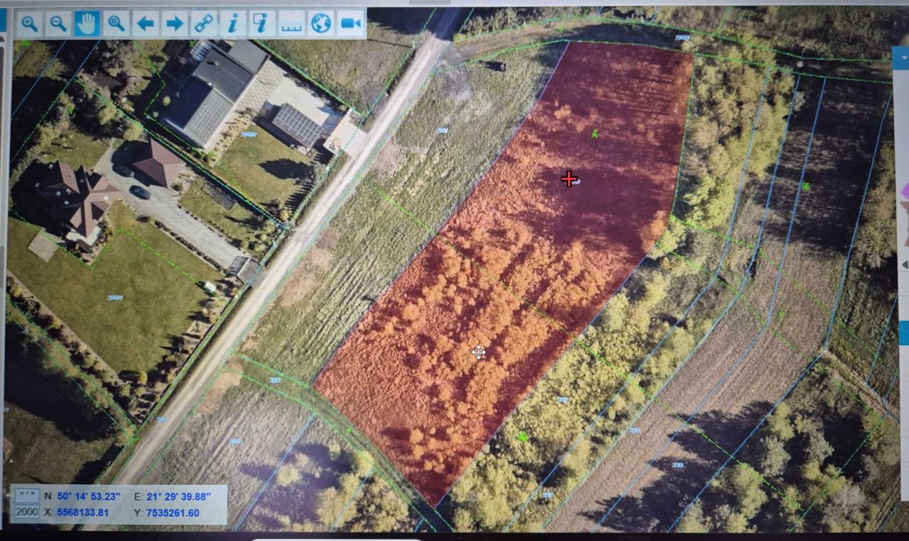 Działka budowlana Mielec Rzochów, ul. Jagodowa. Zdjęcie 2