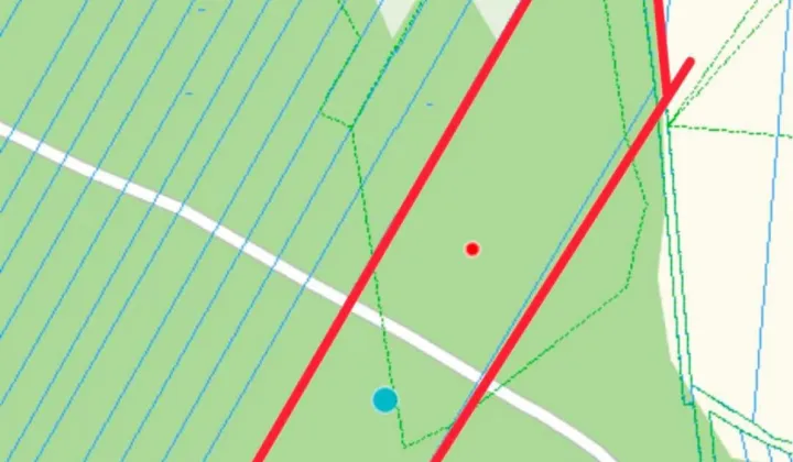 Działka leśna Miasteczko