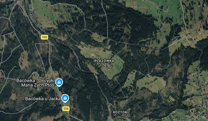 Działka rolna Witów Płazówka