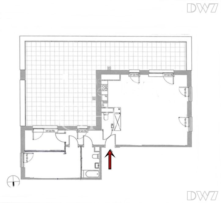 Mieszkanie 3-pokojowe Kraków Prądnik Biały, ul. Papierni Prądnickich. Zdjęcie 20