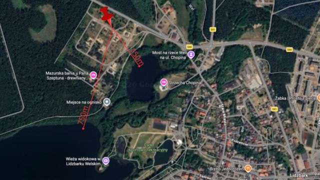 Działka budowlana Lidzbark, ul. Stefana Batorego. Zdjęcie 1