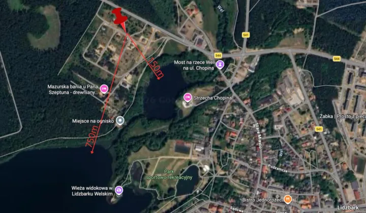 Działka budowlana Lidzbark, ul. Stefana Batorego