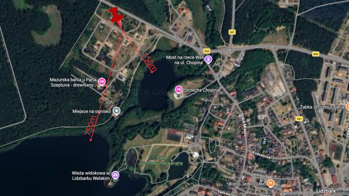 Land, 1250 m²
