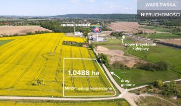 Działka inwestycyjna Pisary