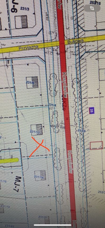 Działka budowlana Dębno, ul. Kosynierów