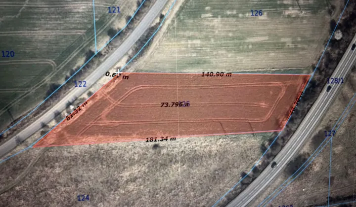 Działka inwestycyjna Legnica Piekary Wielkie, ul. Wrocławska