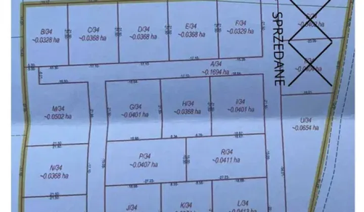 Działka budowlana Pniów, ul. Srocza Góra