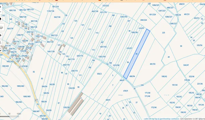 Działka rolna Chróścice