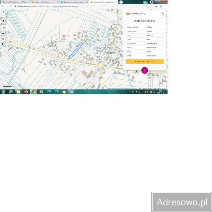 Działka budowlana Styków, ul. Wylotowa. Zdjęcie 8