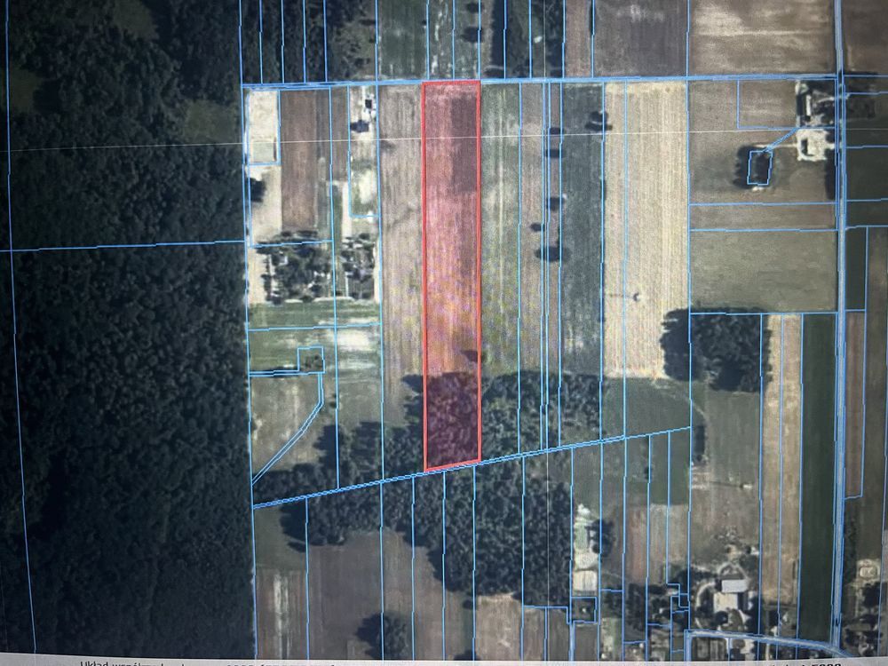 Działka rolna Jasieniec. Zdjęcie 1