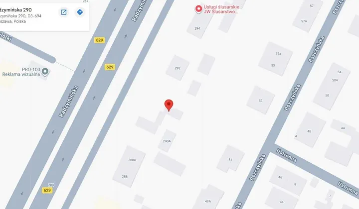 Działka inwestycyjna Warszawa Targówek, ul. Radzymińska