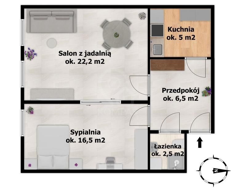 Mieszkanie 2-pokojowe Wrocław Śródmieście, ul. Pomorska. Zdjęcie 13