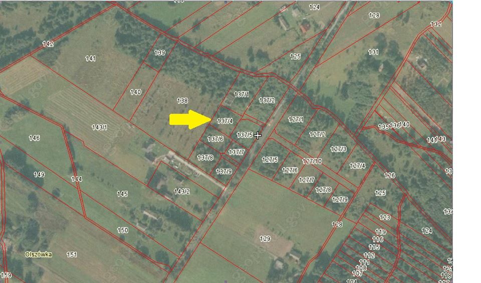 Działka budowlana Olszówka. Zdjęcie 2