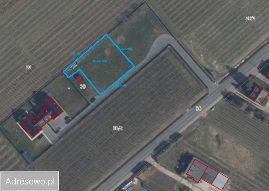 Działka budowlana Fabianów. Zdjęcie 2