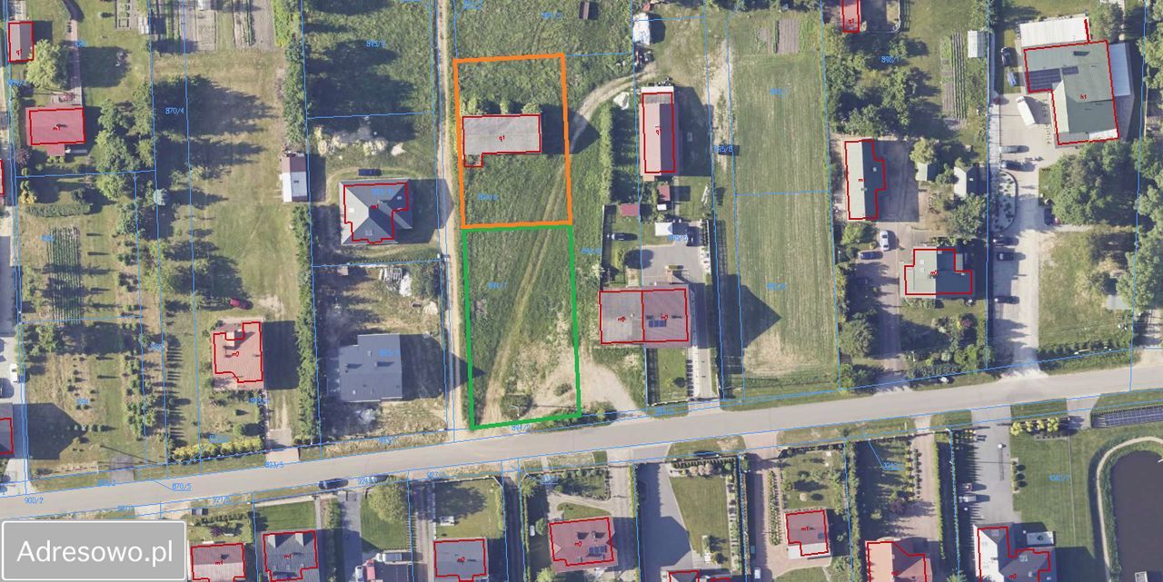 Działka budowlana Ławki. Zdjęcie 1