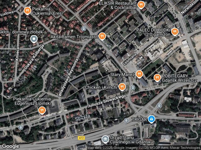 Mieszkanie 1-pokojowe Gdańsk Wrzeszcz, ul. Juliusza Słowackiego. Zdjęcie 1