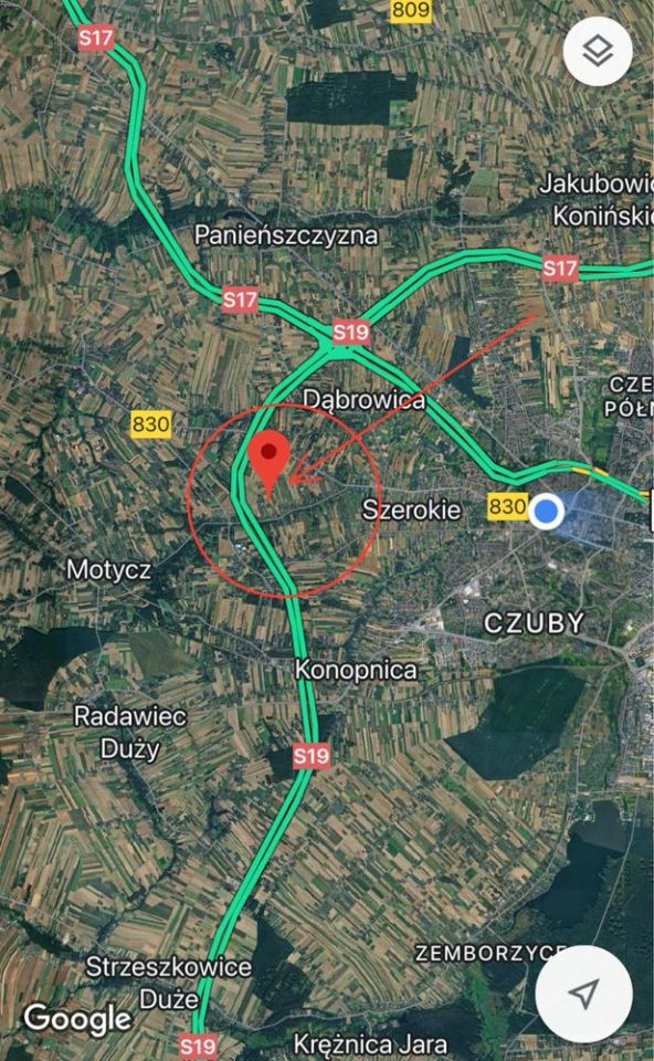 Działka rolno-budowlana Uniszowice