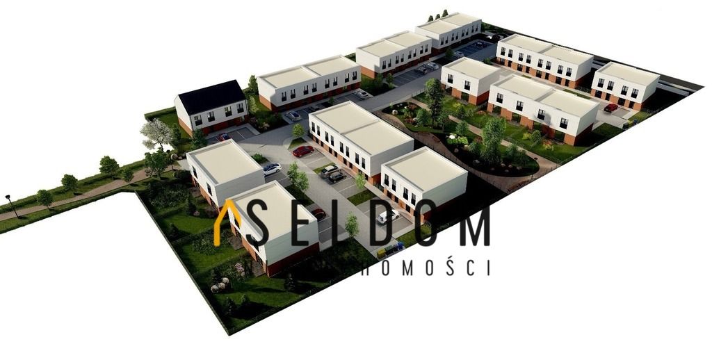 dom szeregowy, 4 pokoje Polska Nowa Wieś, ul. Lipowa. Zdjęcie 5