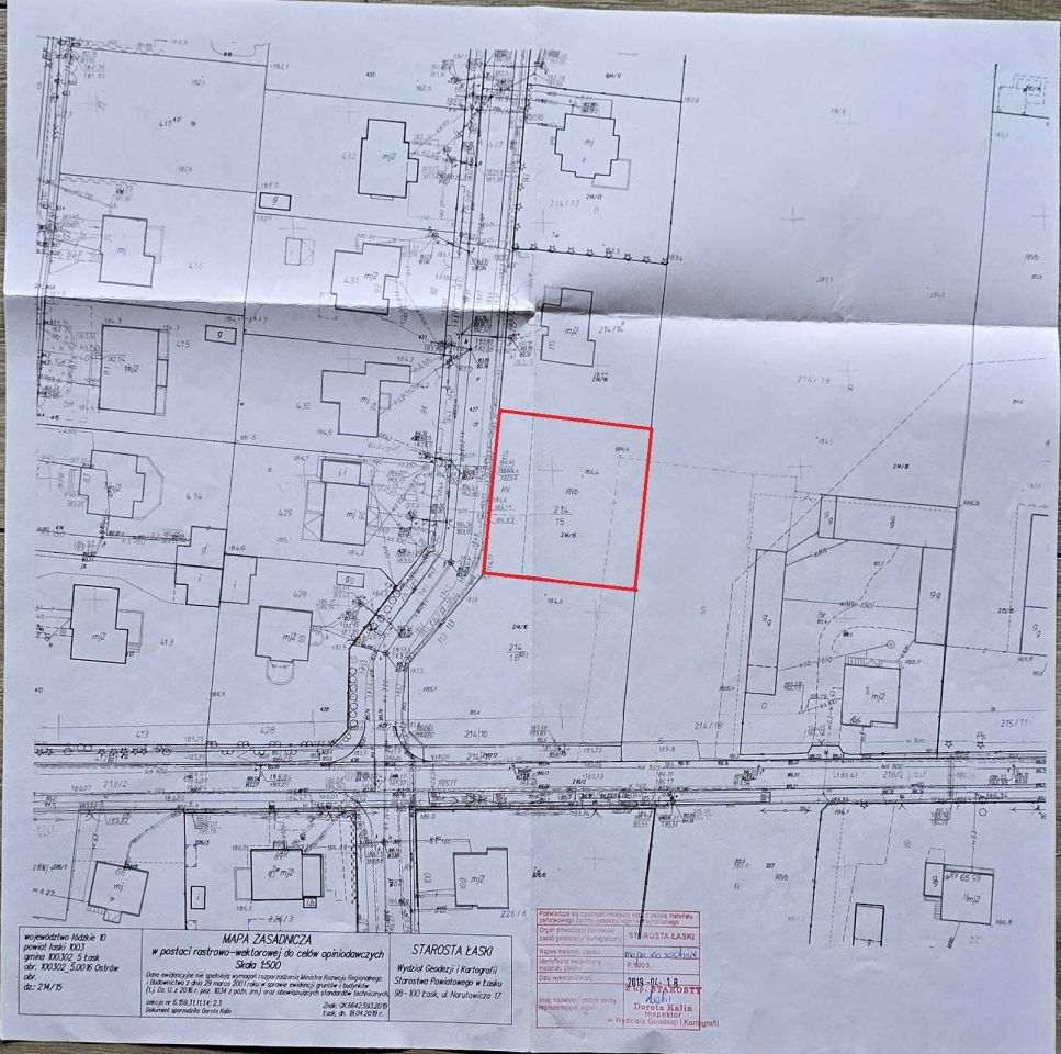 Działka budowlana Ostrów