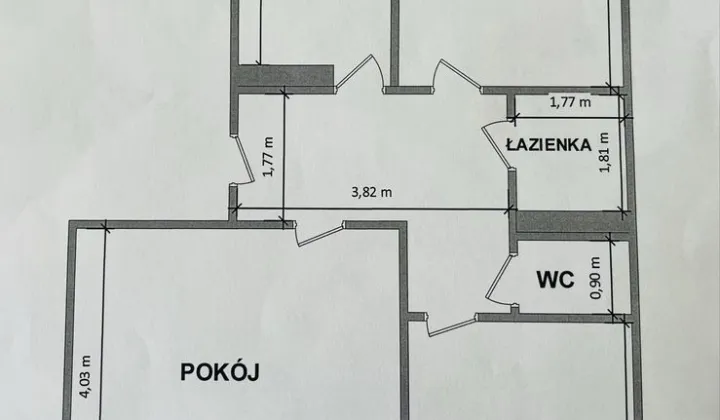Mieszkanie 3-pokojowe Dęblin, ul. 15 Pułku Piechoty "Wilków"