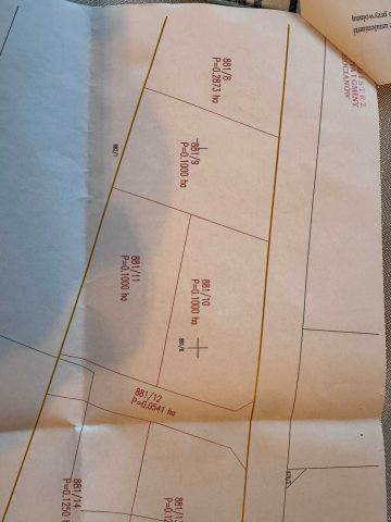 Działka budowlana Parchów. Zdjęcie 1