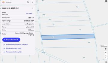 Działka rolna Gorzykowo