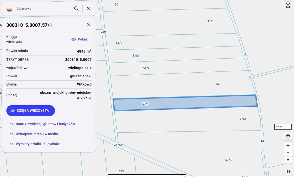 Działka rolna Gorzykowo. Zdjęcie 2