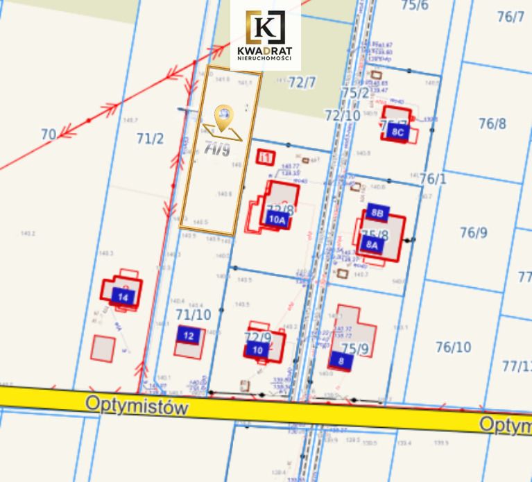 Działka budowlana Chrośla, ul. Optymistów. Zdjęcie 4