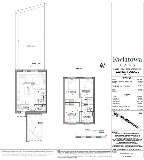dom szeregowy, 4 pokoje Łazy. Zdjęcie 1