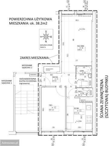 Mieszkanie 2-pokojowe Wrocław Stare Miasto, ul. Zachodnia. Zdjęcie 13