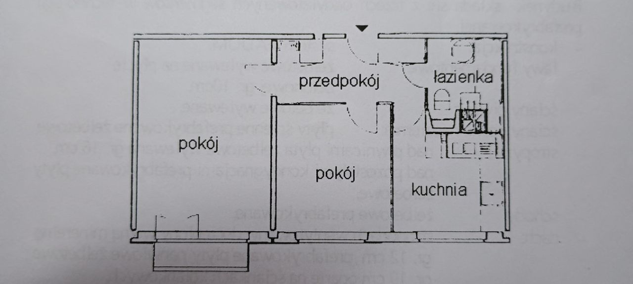Mieszkanie 2-pokojowe Ruda Śląska Bykowina. Zdjęcie 3