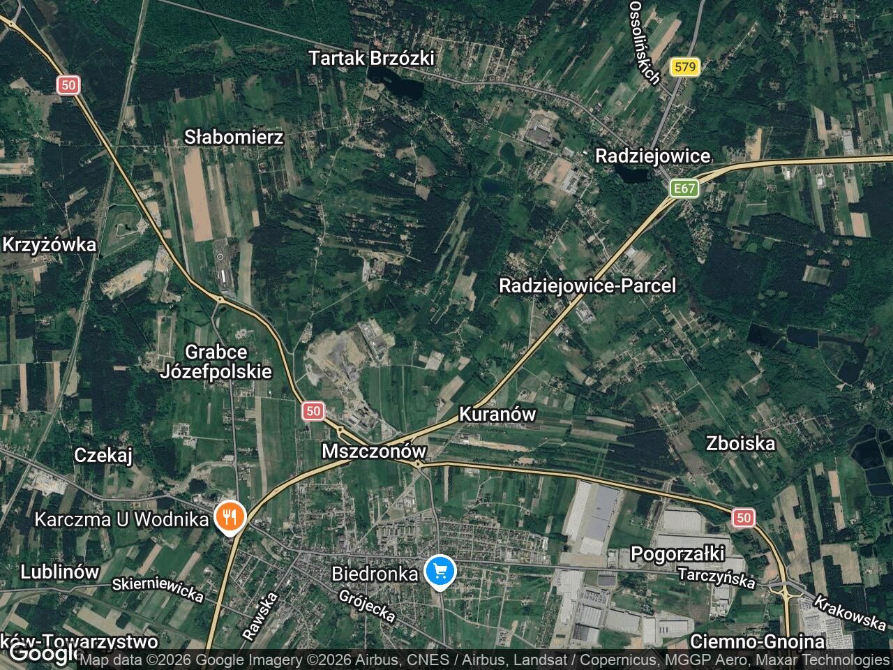 Działka budowlana Budy Mszczonowskie, ul. Żwirowa