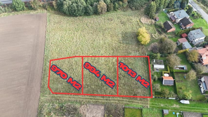 Działka budowlana Gliwice Brzezinka, ul. Bydgoska. Zdjęcie 1