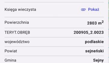 Działka rolno-budowlana Radziucie, Radziucie
