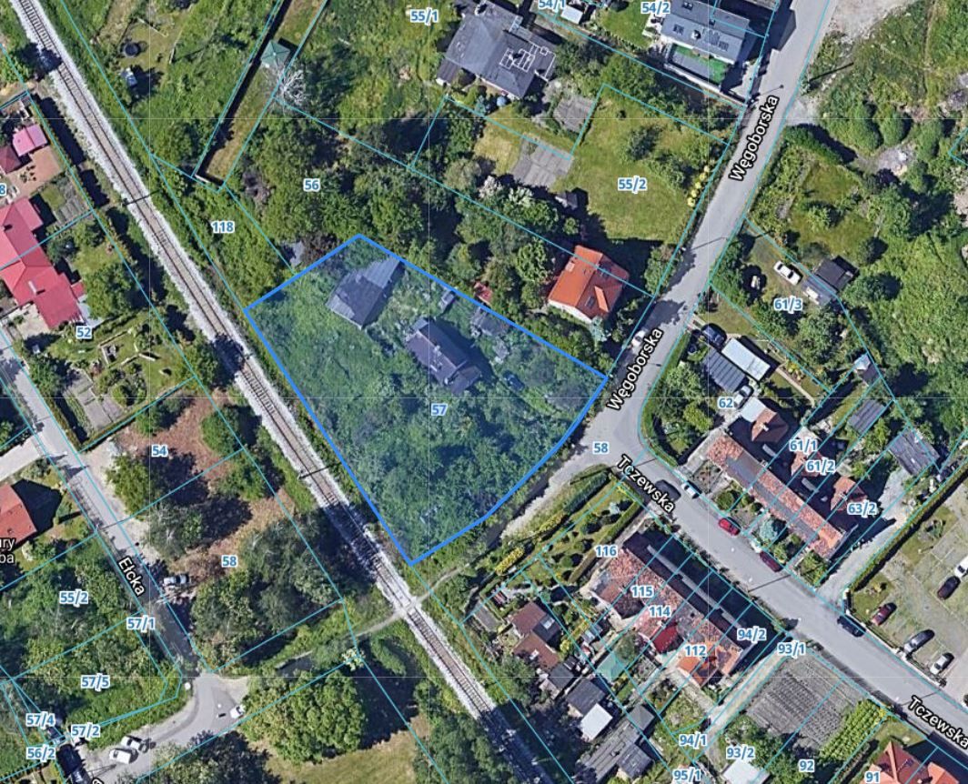 Działka budowlana Wrocław Kowale, ul. Węgoborska. Zdjęcie 3