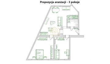 Mieszkanie 3-pokojowe Bytom, ul. Strzelców Bytomskich