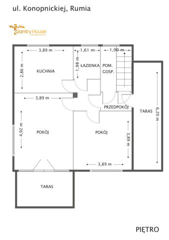 dom wolnostojący, 6 pokoi Rumia, ul. Marii Konopnickiej. Zdjęcie 24