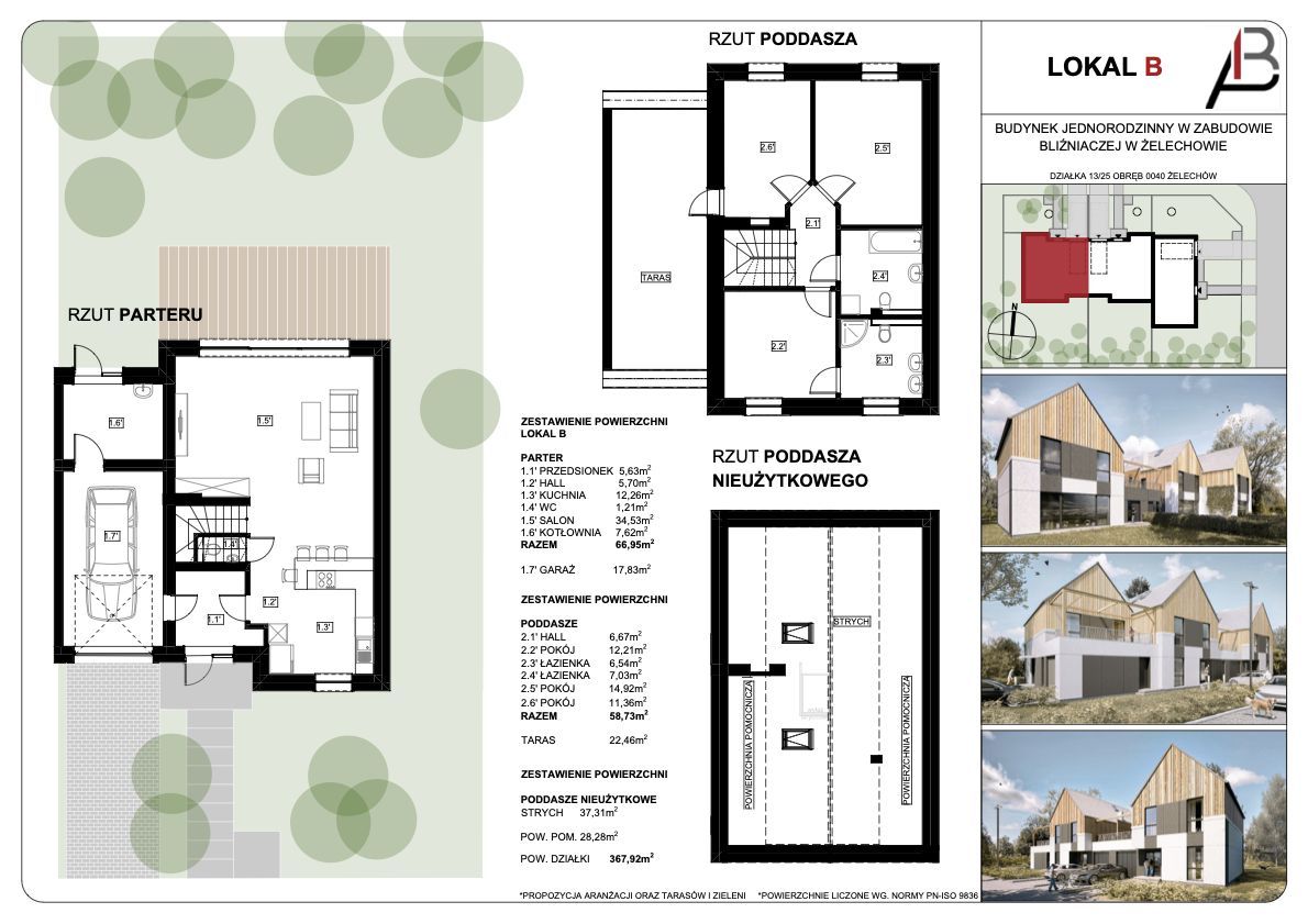 bliźniak, 4 pokoje Żelechów, ul. Majowa. Zdjęcie 19
