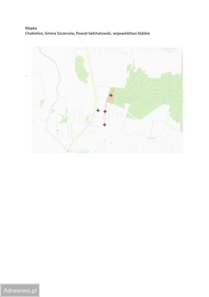 Działka Chabielice. Zdjęcie 2