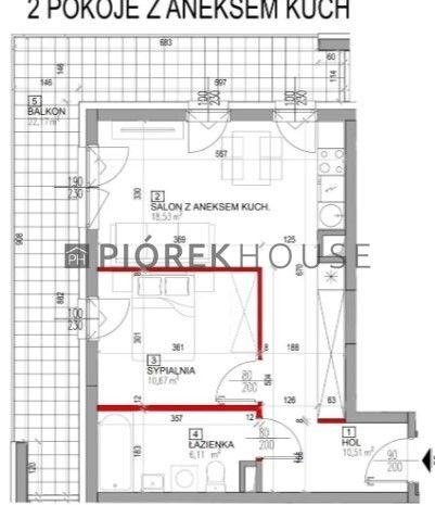 Mieszkanie 2-pokojowe Warszawa Praga-Południe, ul. Grochowska. Zdjęcie 9