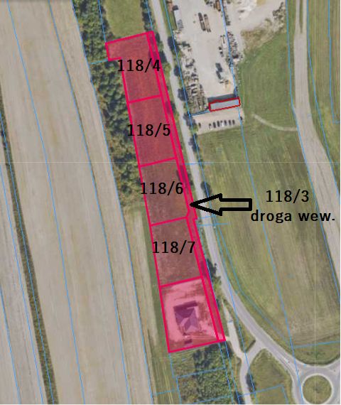 Działka budowlana Jędrzejów, ul. Bartosza Głowackiego. Zdjęcie 2
