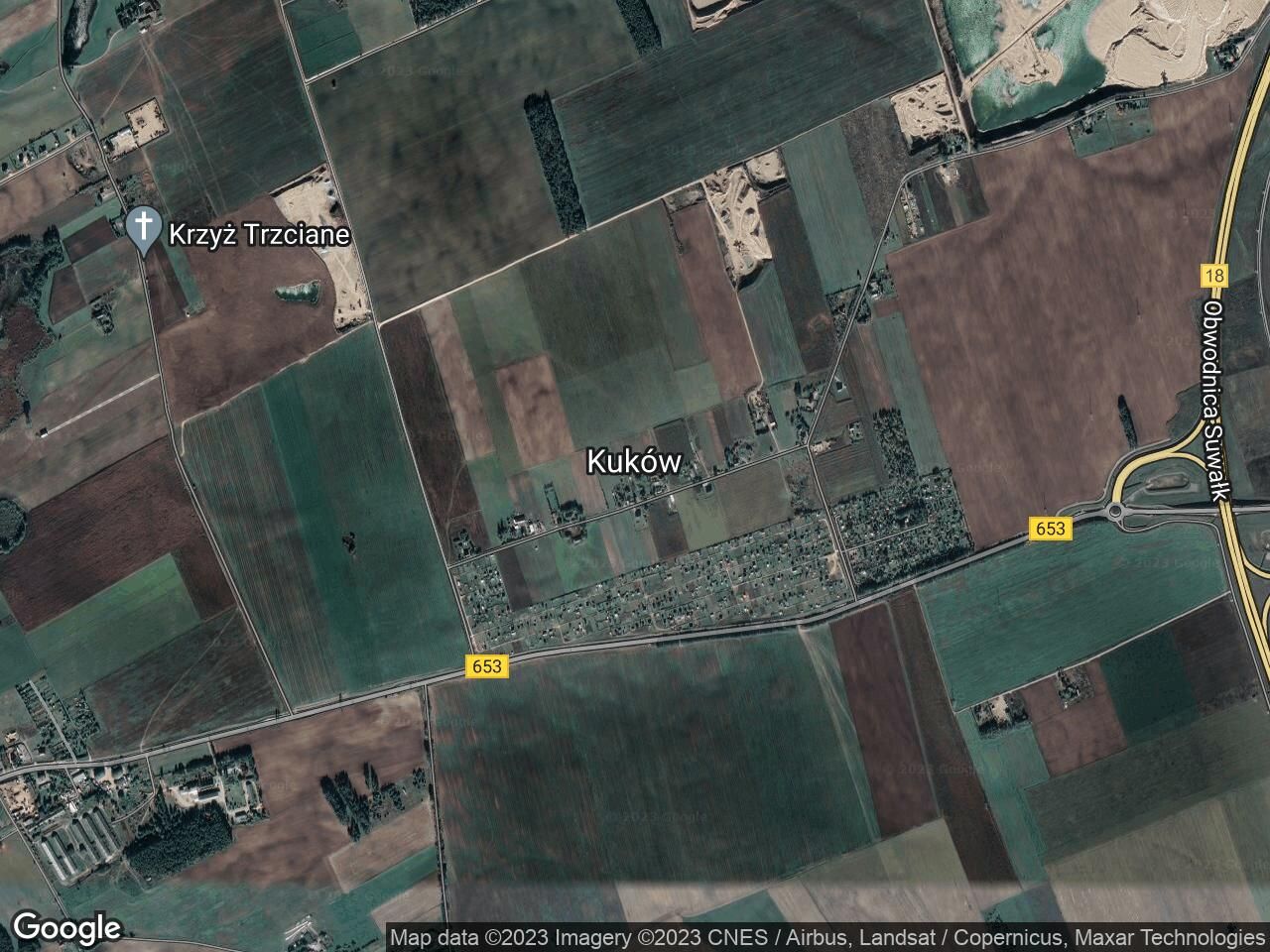 Działka rekreacyjna Kuków