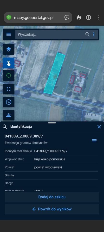 Działka rolno-budowlana Grodztwo. Zdjęcie 2