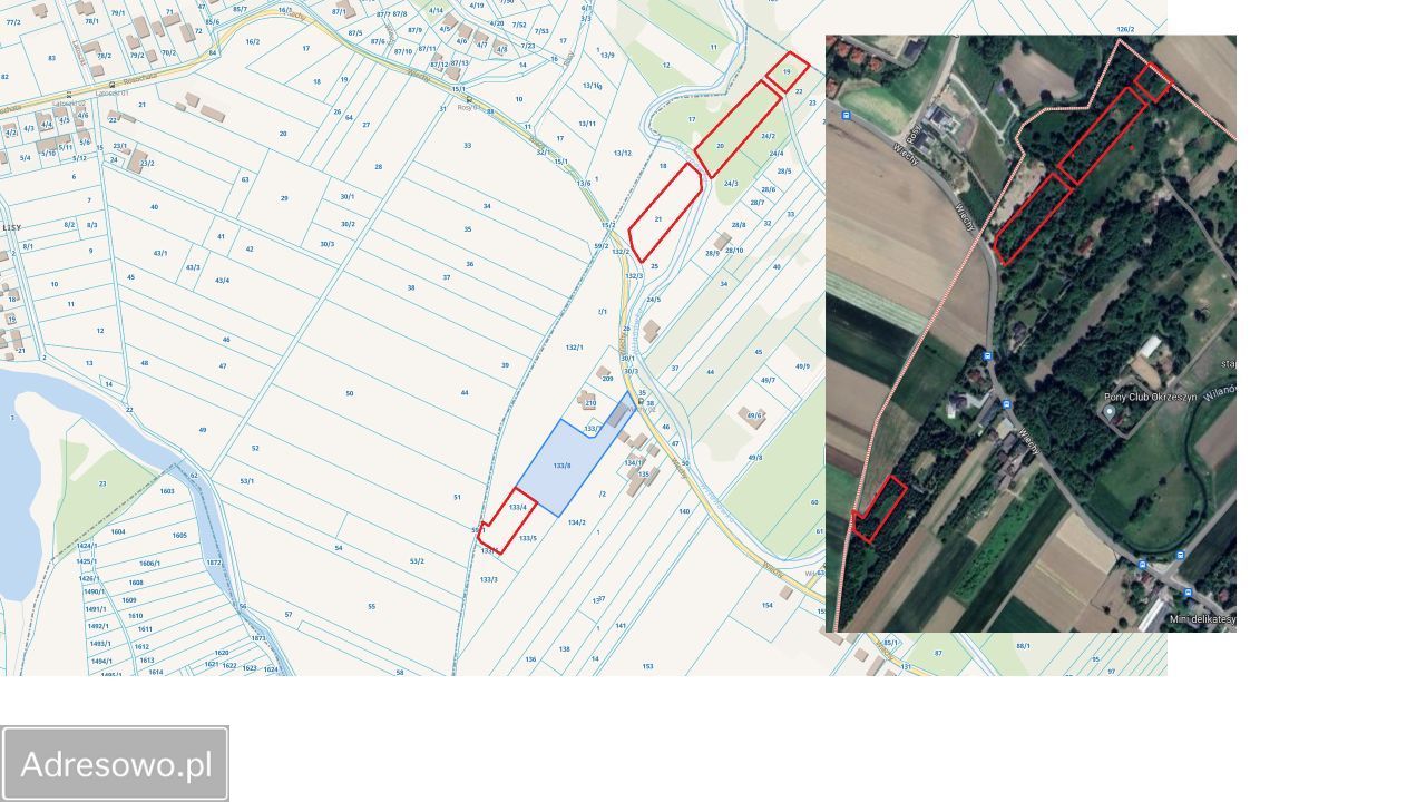 Działka rolna Okrzeszyn. Zdjęcie 2