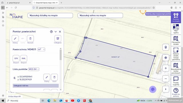 Działka rolna Kosowo. Zdjęcie 1